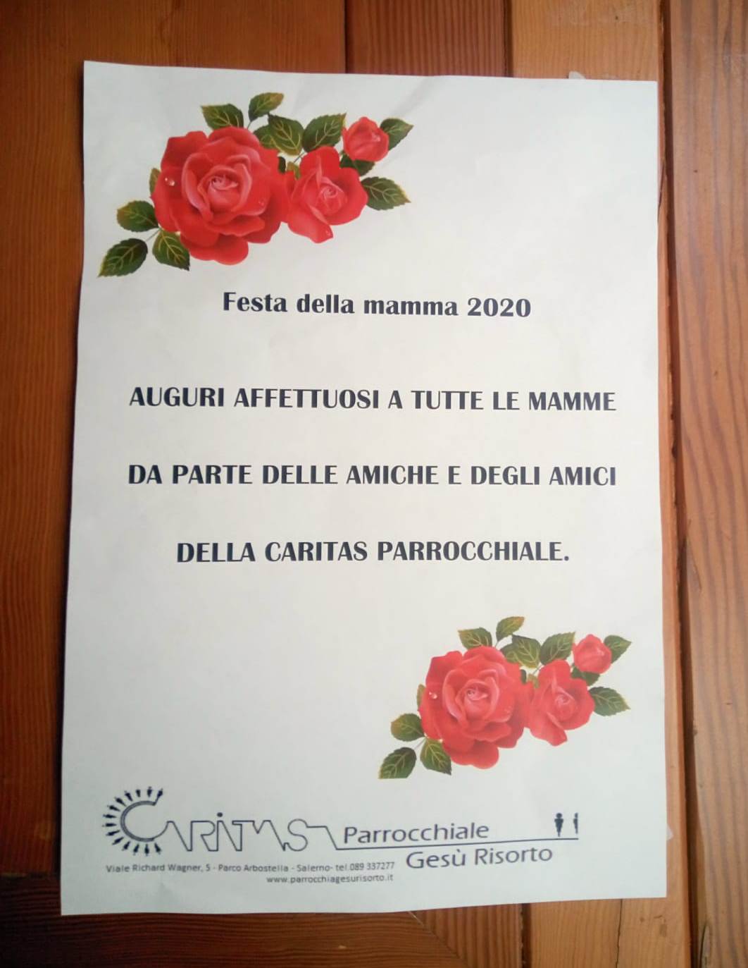 Auguri, mamme!  Parrocchia di Gesù Risorto